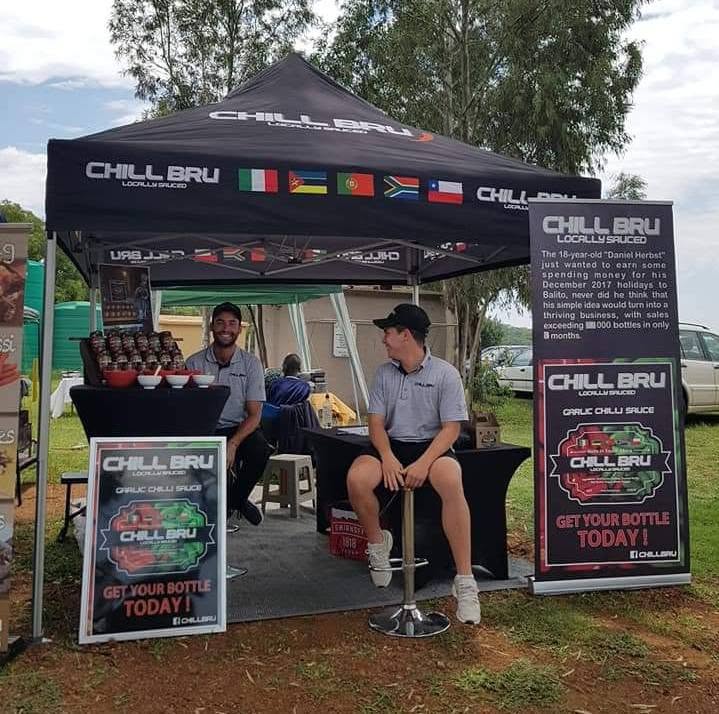 CHILL-BRU market stand